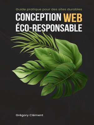 cover image of Conception web éco-responsable